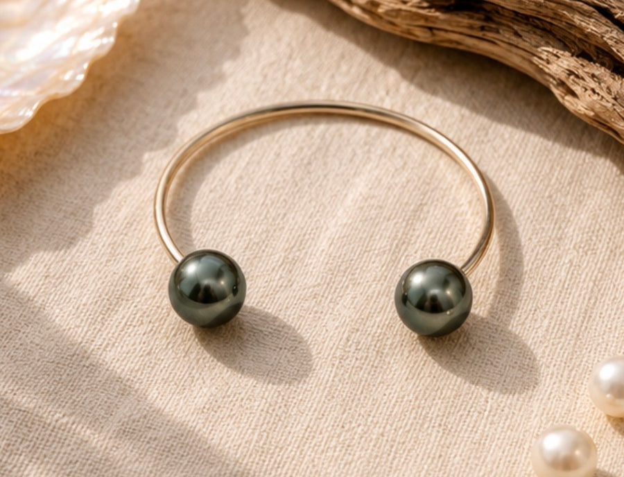 Tahitian pearl bracelet