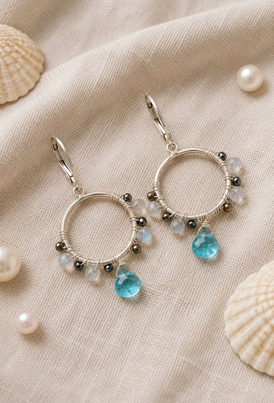 sterling hoops