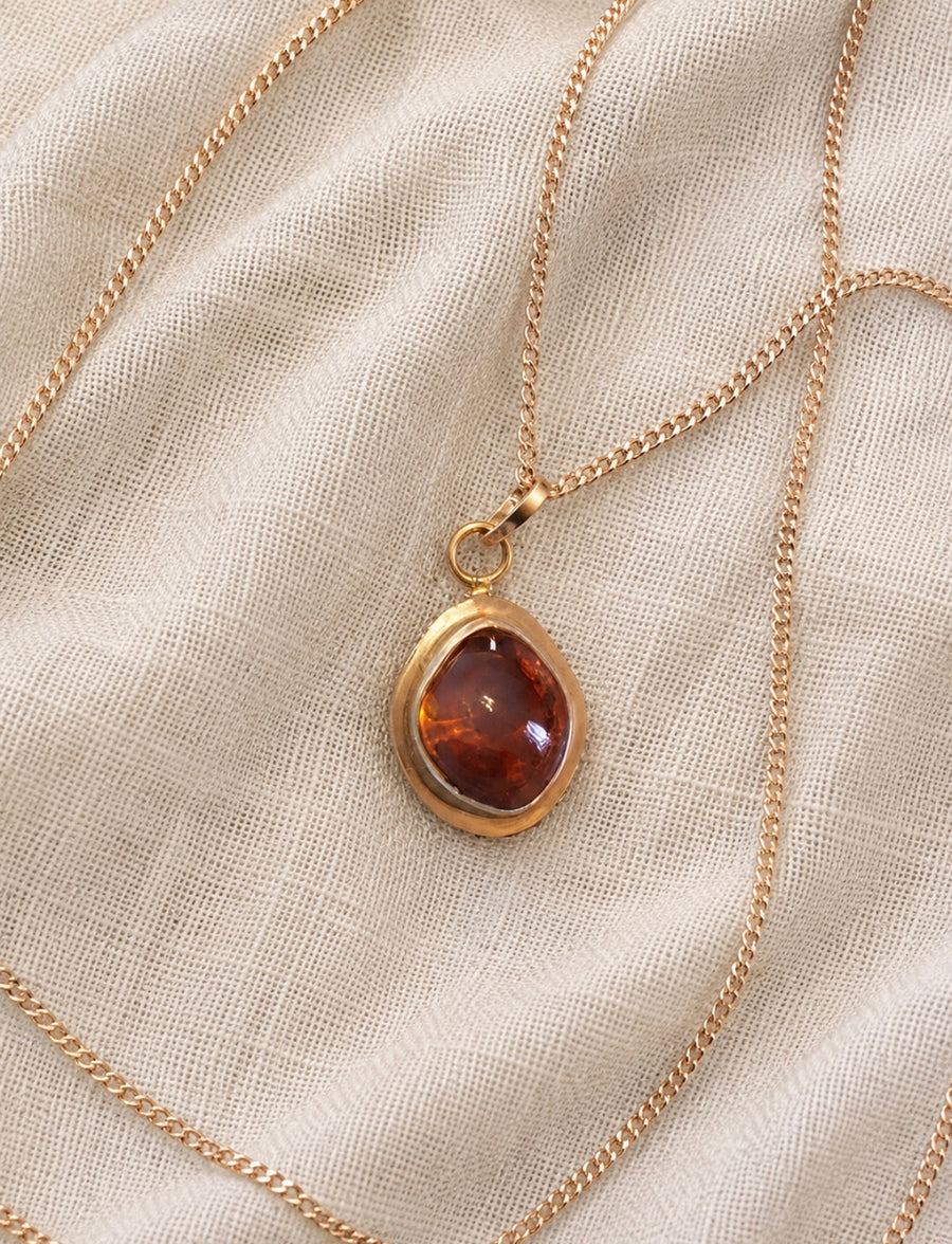 amber necklace