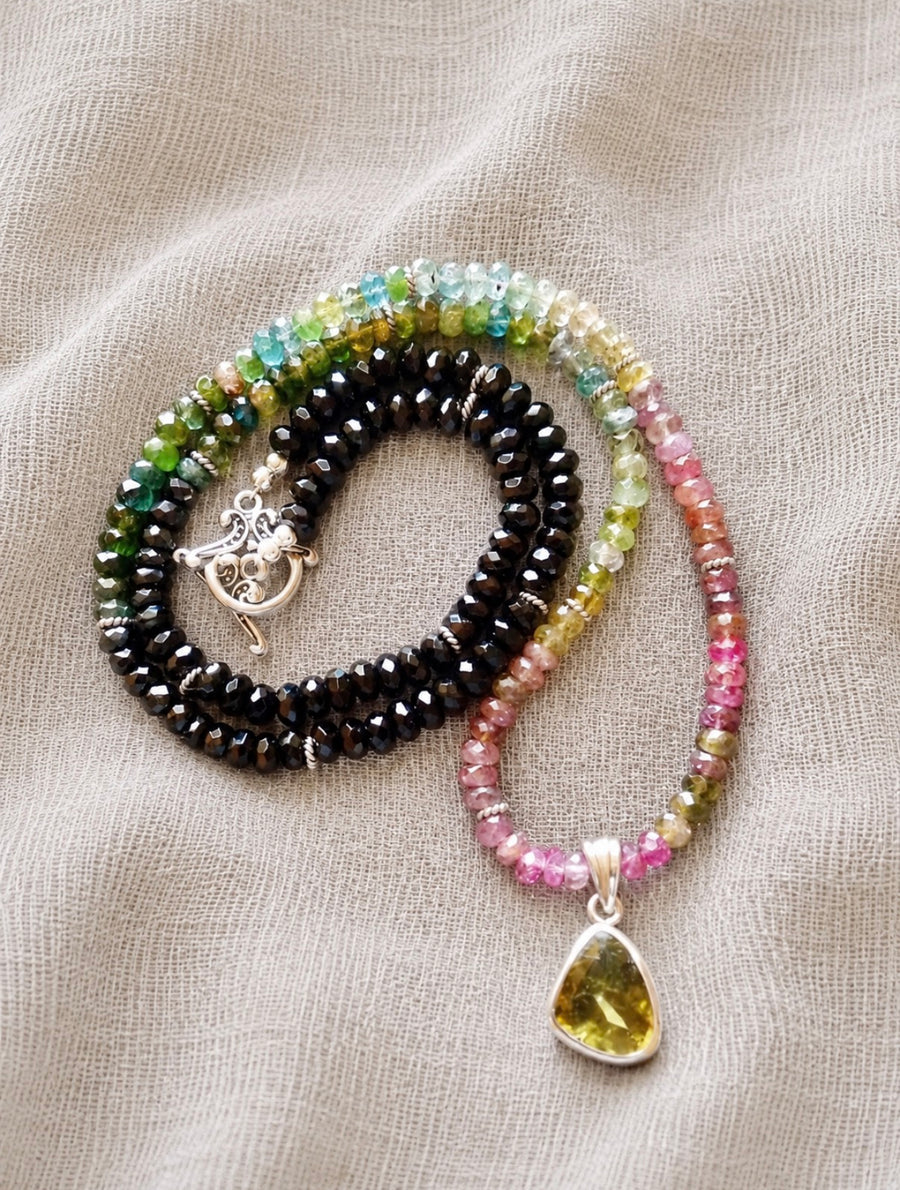 tourmaline necklace