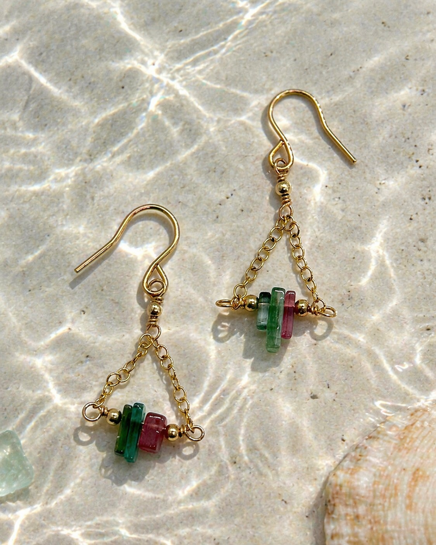 Chunky Tourmaline Drops