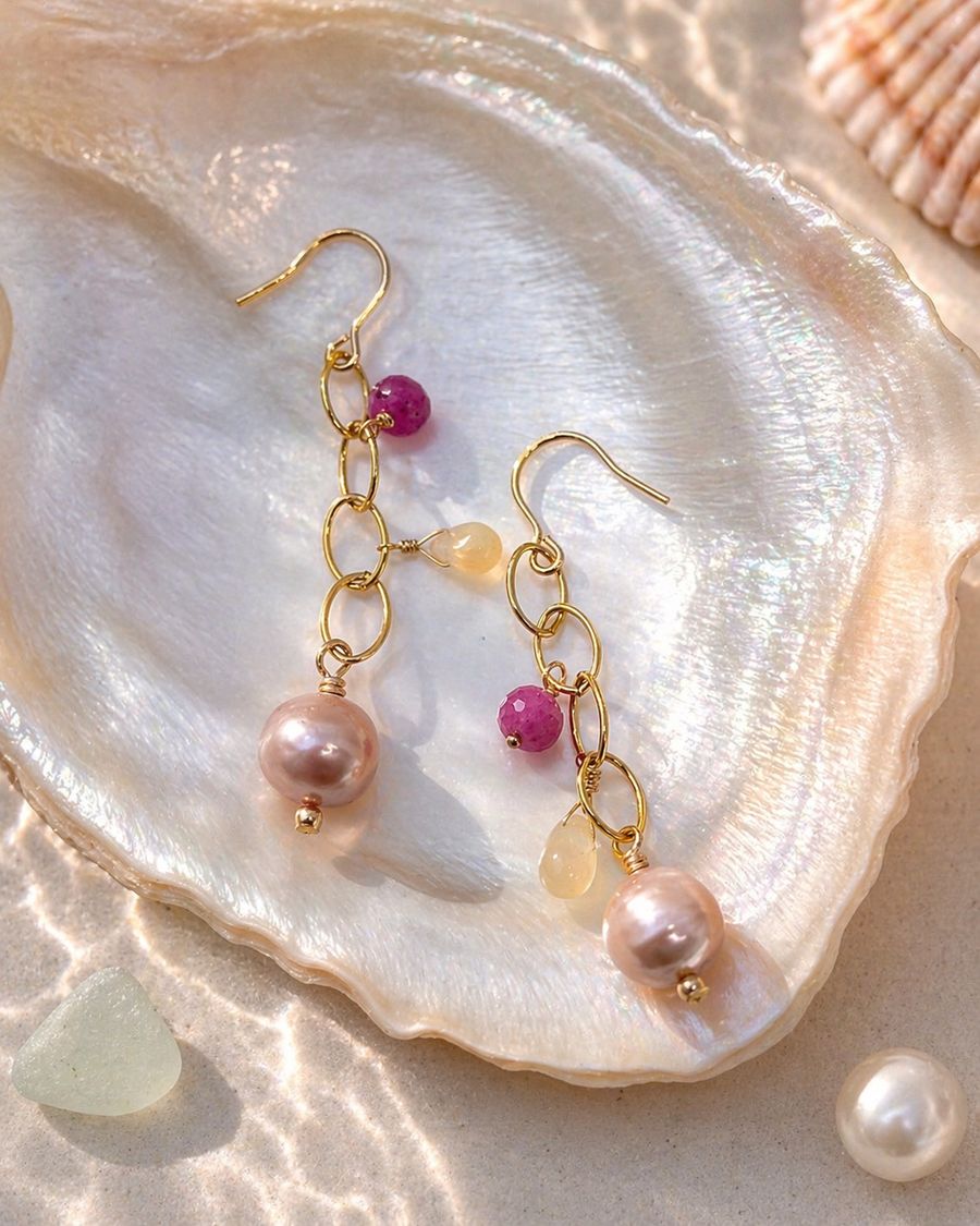 Edison Pearl Cluster Drops — shell