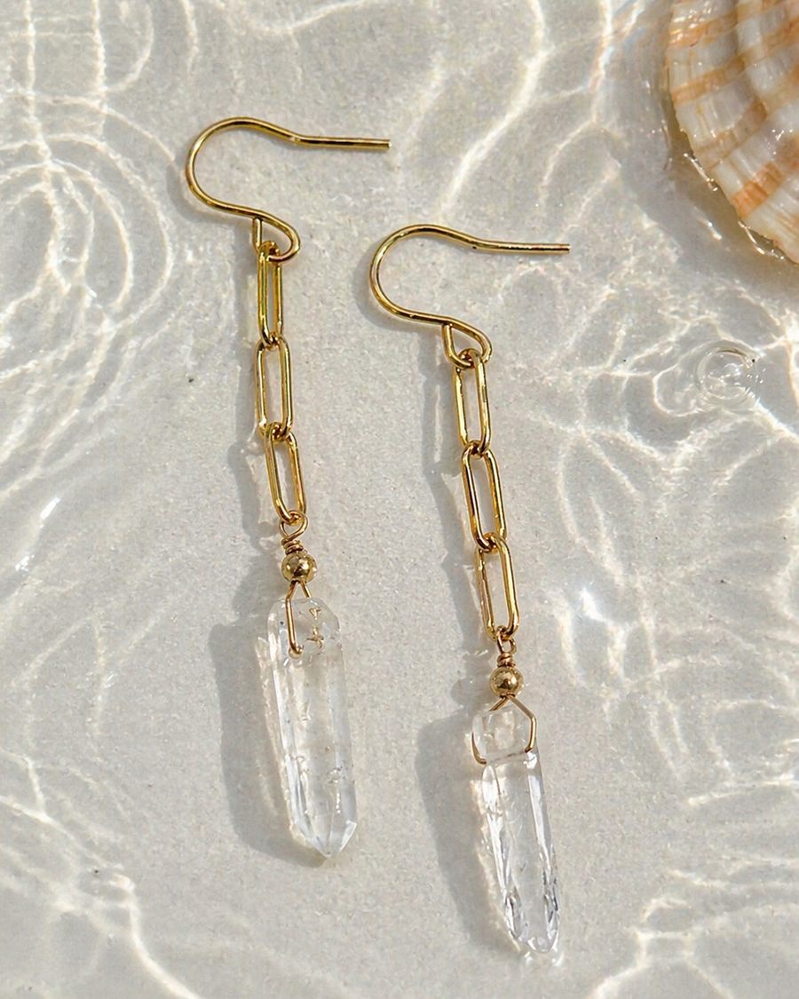 Quartz Crystal Drops